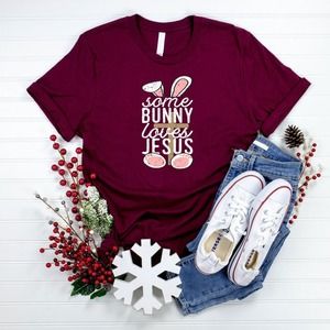 Some Bunny Loves Jesus Shirt, Christian Easter Shirt, Jesus Shirt, Inspirational